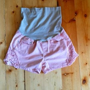Pink Maternity shorts